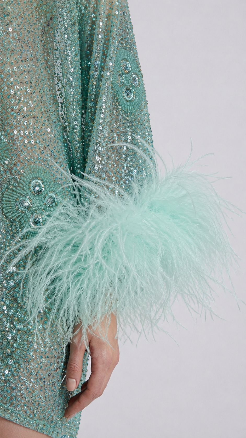 Aurora Feather Dress