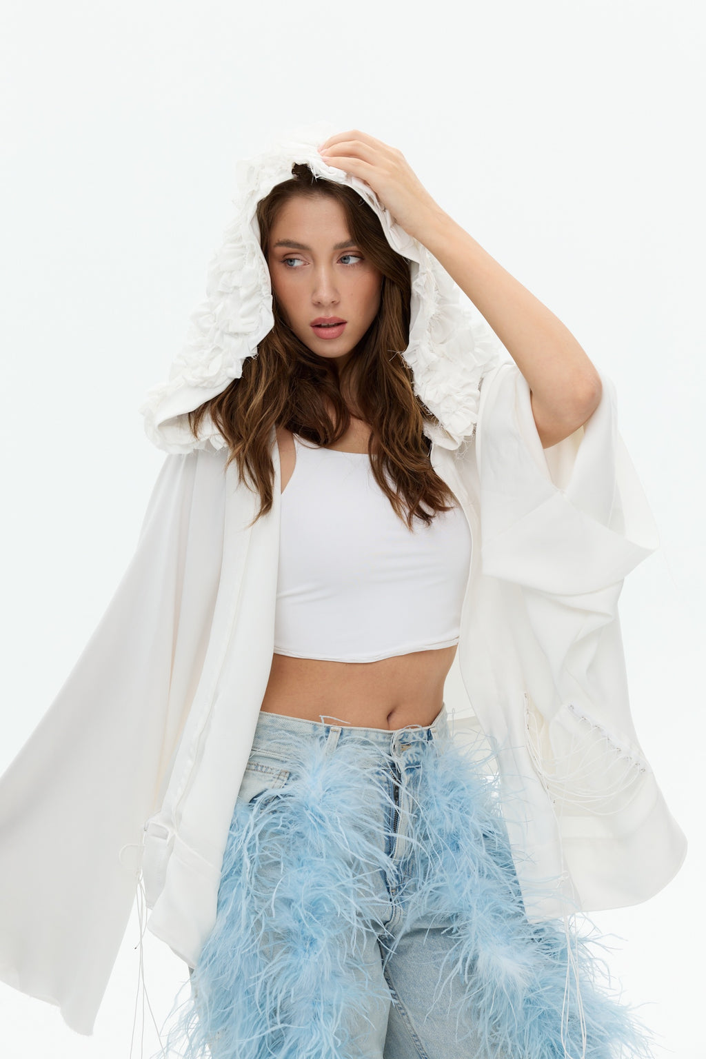 Hooded Statement Coat