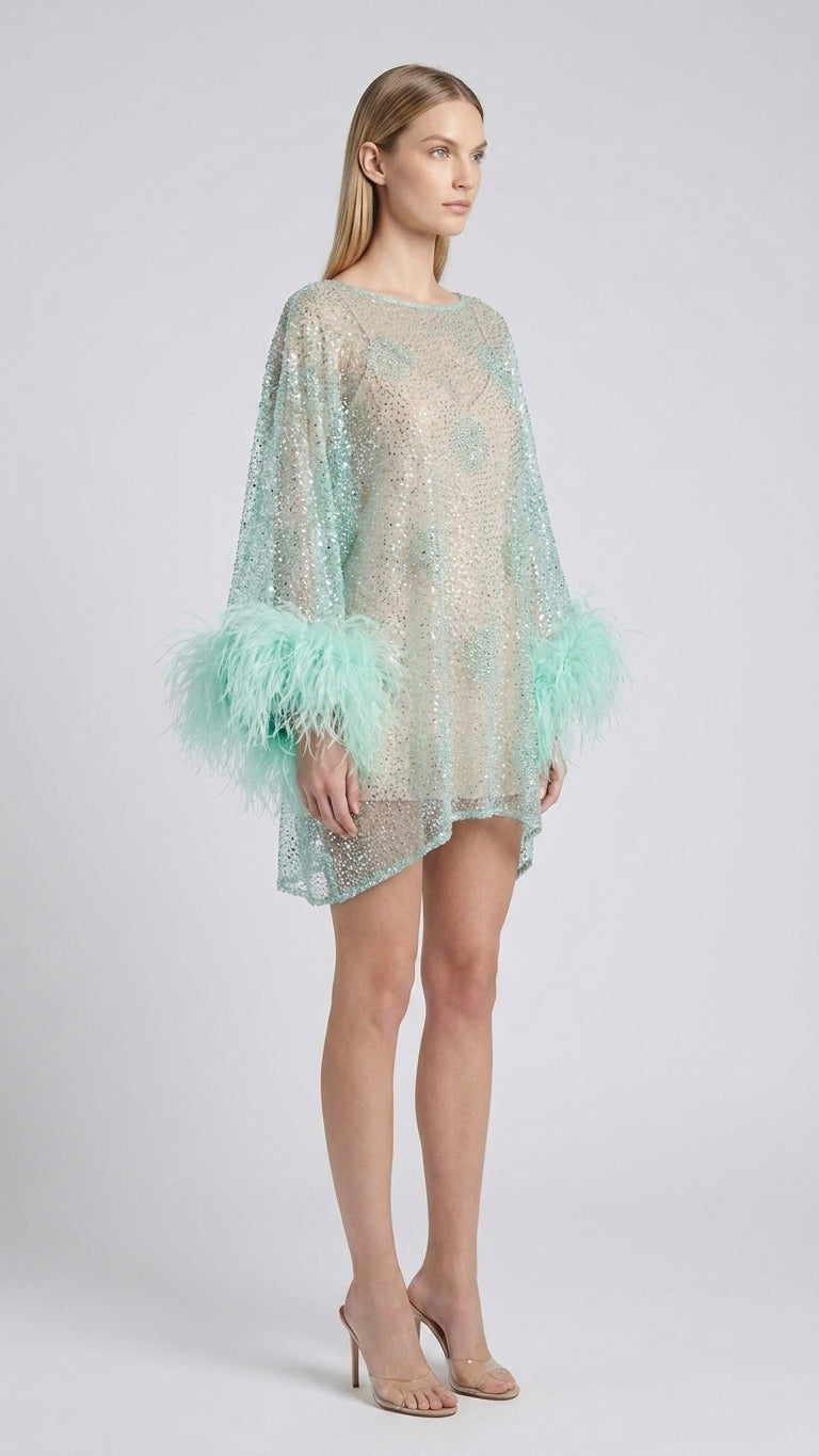 Aurora Feather Dress